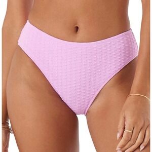 NWT‎ Roxy Womens Lilac Bikini Bottom UPF 50+ Stretch Swimwear Large